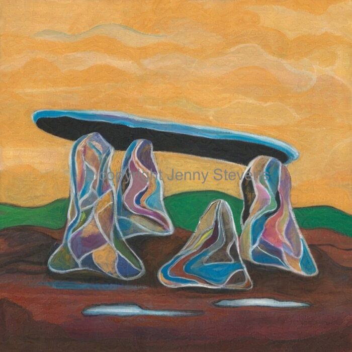 Ancient Stone Energy – signed giclée print - Image 2