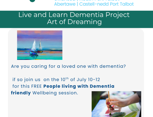 Summer Art of Dreaming Workshop for Swansea Carers Centre