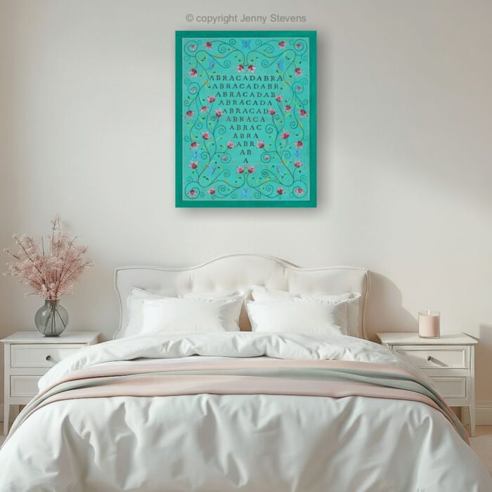 abracadbra print